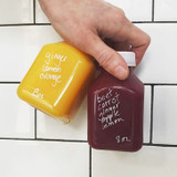 8 oz Square Plastic Juice Bottles bulk