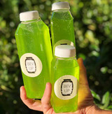 12 oz Square Juice Bottles 12WH