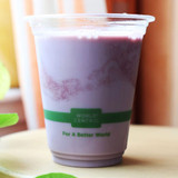 12 oz Compostable PLA Cold Cup Sample