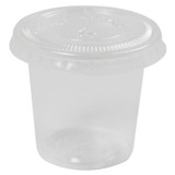 Sample of 1 oz Compostable PLA Portion Cup