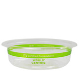 Sample of 8 oz Clear Round Deli Containers