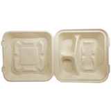 Sample of 3 Compartment Fiber Clamshell