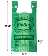 Large Compostable Shopping Bags Sample