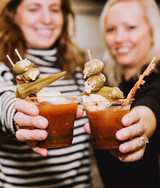 Small Bloody Mary cups