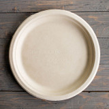 Compostable 10" Fiber Round Plates PL-SC-U10