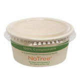 Lid for World Centric 2 oz Portion Cups CPL-CS-2S