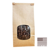 Made in the USA Kraft Paper Bag with Window Made in the USA Kraft Paper Bag with Window