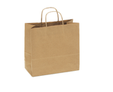 Recycled Kraft Shopping Bag, 10 x 5 x 10 | 250 count