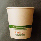 10 oz Compostable NoTree Paper coffee cups CU-SU-10