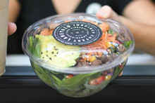 Renewable and Compostable Salad Bowls with Lids by Eco-Products® ECOEPSB24