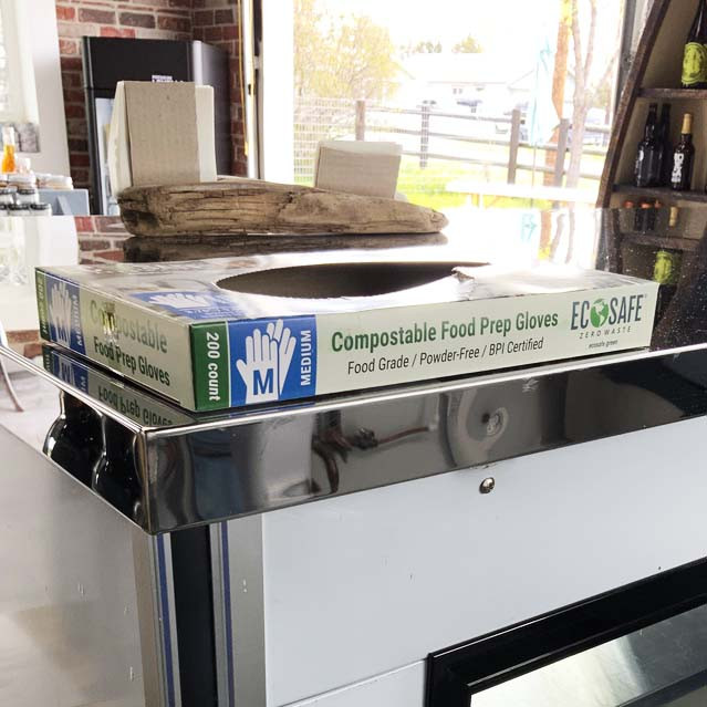 EcoSafe Compostable Food Service Gloves Various Sizes