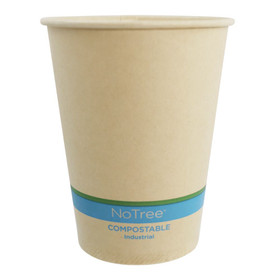 12 oz Compostable Cold Cup | NoTree Paper | Sample