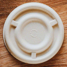 Fiber Lids for 4 oz World Centric Fiber Portion Cups | No PFAS | 1,000/Case Fiber Lids for 4 oz World Centric Fiber Portion Cups | No PFAS | 1,000/Case