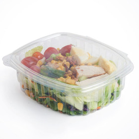 16 oz. BOTTLEBOX Square Deli Container - Made from rPET ♻️