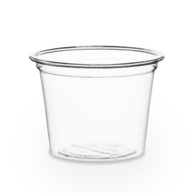 9oz Clear Plastic Dessert Cup W/ 3.25oz Insert + Dome Lid (No Hole) – HD  Bio Packaging