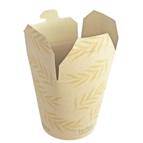 16 oz World Centric Compostable NoTree Paper Take Out Containers | 500/Case 16 oz World Centric Compostable NoTree Paper Take Out Containers | 500/Case