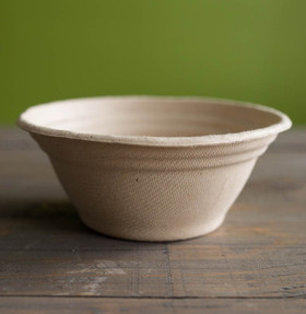 100% Eco Friendly Take Out Kraft Paper To Go Soup Bowls With Lid