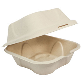 Compostable Biodegradable Take Out Food Containers with Clamshell Hing –  EcoQuality Store