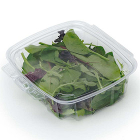 2 Compartment Meal To Go Container Tamper Evident