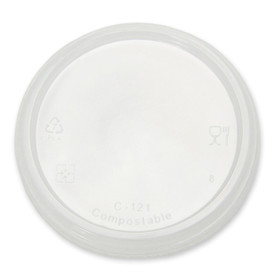 Vegware Sustainable 8oz PLA Round Deli Container (Case of 500)