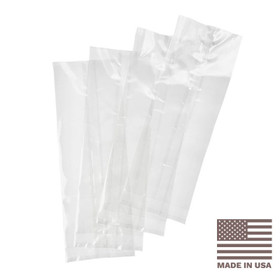 3 x 8" Compostable Clear Flat NatureFlex Cellophane Bags | 1,000/Case 3 x 8" Compostable Clear Flat NatureFlex Cellophane Bags | 1,000/Case