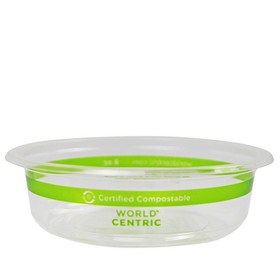 100% Compostable Clamshell Take Out Food Containers [6x6 50-Pack