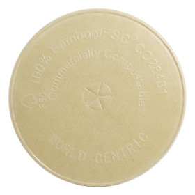 Paper Lids for 12-22 oz World Centric NoTree Cold Cups | 1,000/Case