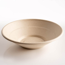 24 oz Compostable Fiber Round Bowls | No PFAS | 400/Case 24 oz Compostable Fiber Round Bowls | No PFAS | 400/Case