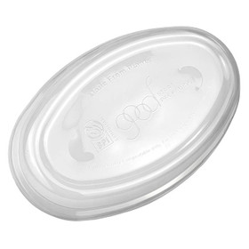 PLA Lids for 32 oz Compostable PLA Burrito Bowl Lids | Sample