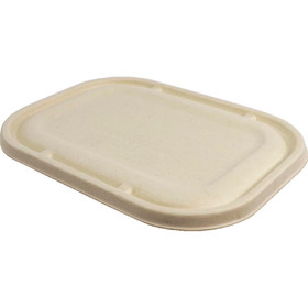 Fiber Lids for 8x6" World Centric Fiber Trays | No PFAS | 400/Case