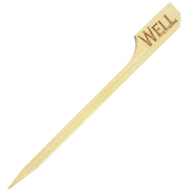 3.5" Well Bamboo Paddle Skewers | 1,000/Case 3.5" Well Bamboo Paddle Skewers | 1,000/Case