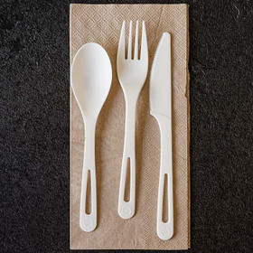 World Centric Recycled Paper Kraft 2-ply Dinner Napkins | 3,000/Case