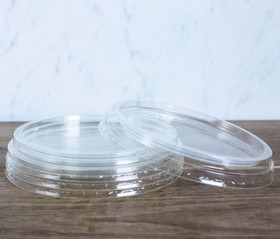 Stalk Market Clear PLA Lid for 8, 12, 16, 32 oz. Deli Containers - 600/Case