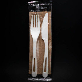 Trueco Wooden DisposableFork/ Spoon 16cm 25 pieces
