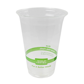 16 oz Compostable Cold Cup | PLA | Sample 16 oz Compostable Cold Cup | PLA | Sample