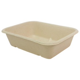 20 oz Fiber Trays | No PFAS | 6.5x5x1.5 | Sample