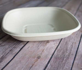 32 oz Square Fiber Bowls | No PFAS | Sample 32 oz Square Fiber Bowls | No PFAS | Sample