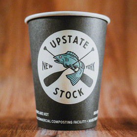 Basics Compostable 12 oz. Hot Paper Cup, Pack of 1,000