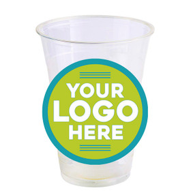 16 oz Custom Printed Compostable PLA Cold Cups | 1,000/Case