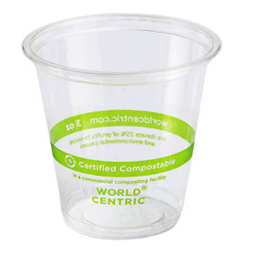 World Centric® Compostable Clear Cups 16oz. - 20 Pack - What's Good