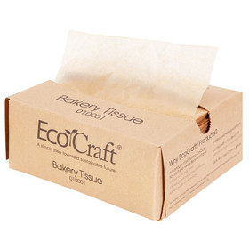 Bagcraft - BGC300898 - EcoCraft Grease-Resistant Paper Wraps and Liners, Natural, 15 x 16, 1000/Box, 3 Boxes/Carton