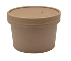 Ice Cream/Soup Container With Lids | 8 oz | Sample Ice Cream/Soup Container With Lids | 8 oz | Sample