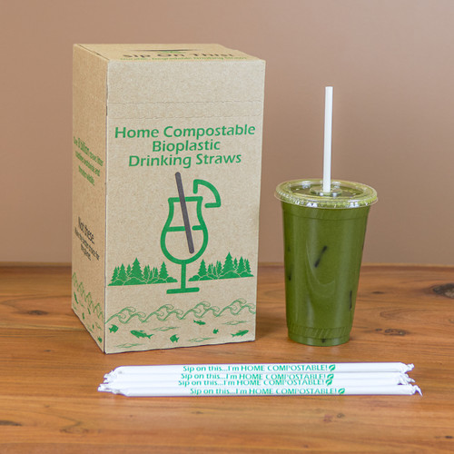 Simply Zero Reusable Glass Smoothie Straw