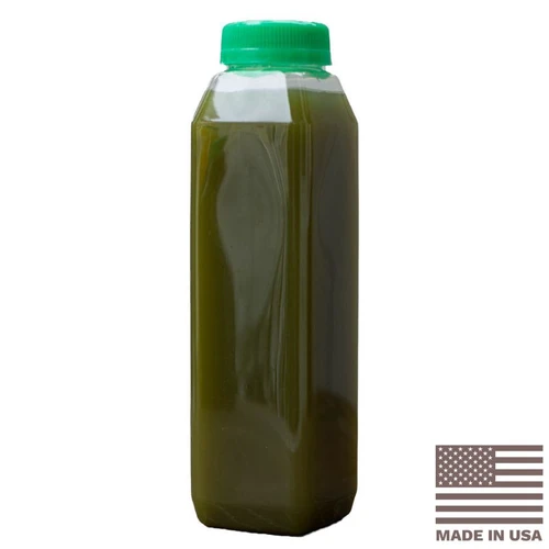 12 oz Square Juice Bottles Made in the USA