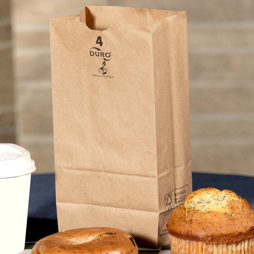 Bistro Paper Bag (10.2” x 6.5” x 12”) Twist Handle Paper Bag- 250 Bags