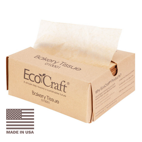 BagCraft Recycled & Compostable Sandwich Wrap Paper 300897