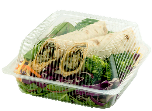 Compostable PLA Plastic Clamshell