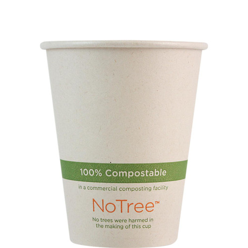 Paper Coffee Cup-Compostable Hot Cup With Lid-Go-Compost