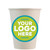 8 oz Custom Printed Compostable NoTree Paper Hot Cups