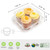 3.25" Cupcake & Muffin Containers 4 Section BXX00215